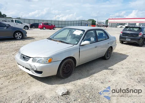 2002 Toyota Corolla Le from USA, damaged, VIN 1NXBR12E32Z574449